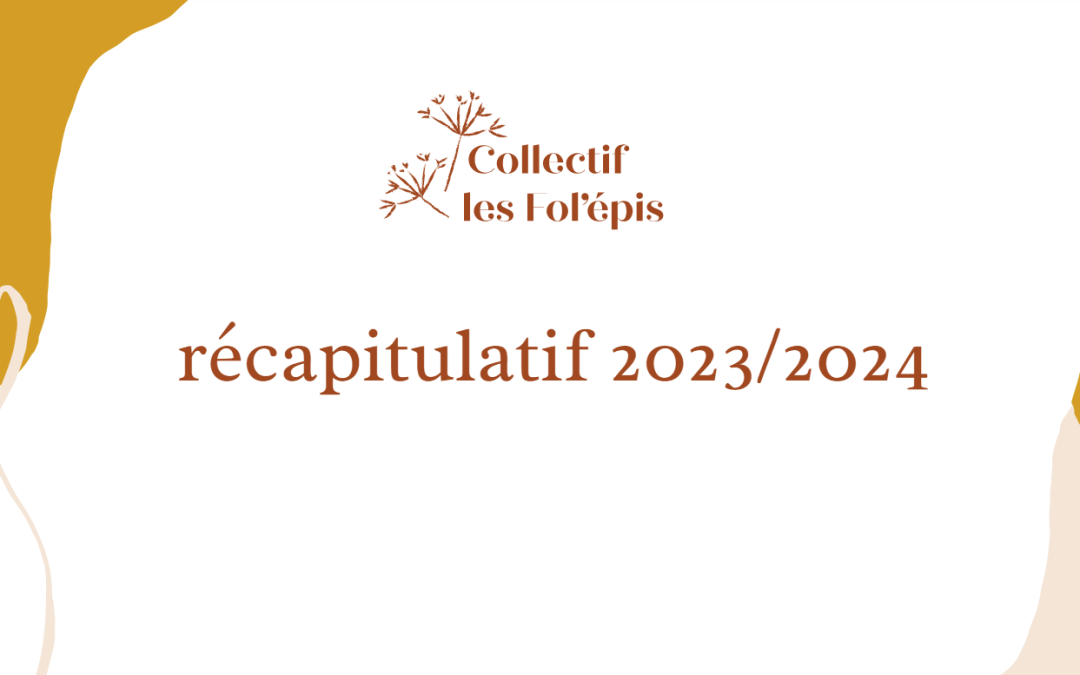 Assemblée Générale festive du Collectif et récapitulatif 2023/2024